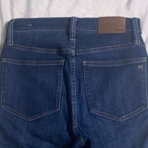 Madewell Women’s High-rise Skinny Jeans Sz 25 Beautiful Dark Blue Hue Stretch